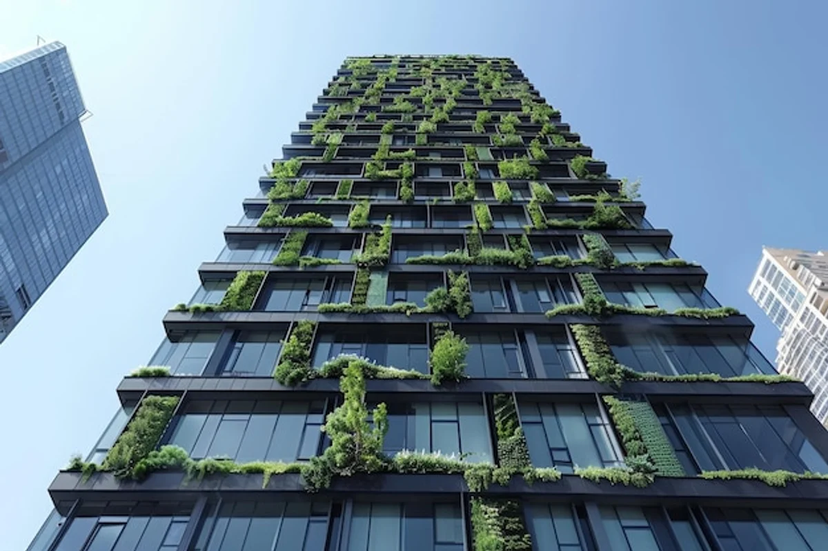 vertical garden urban apartment Germany