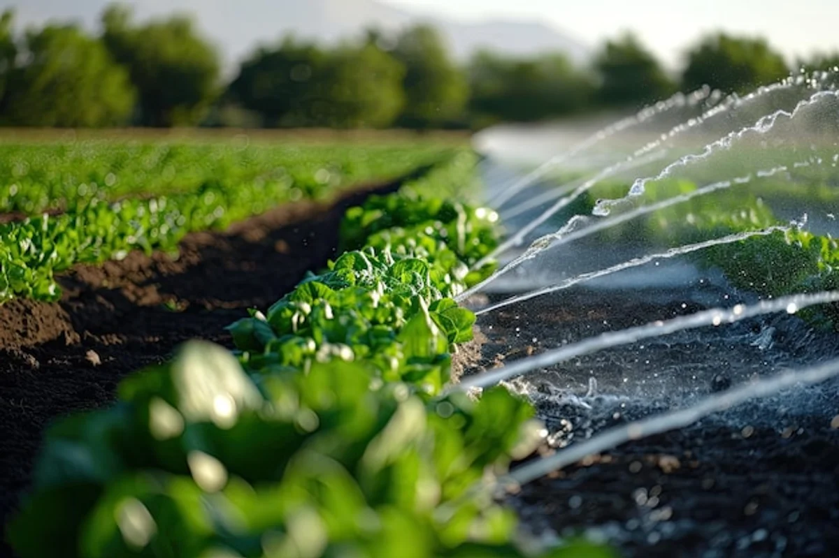watering plants efficiently garden Germany