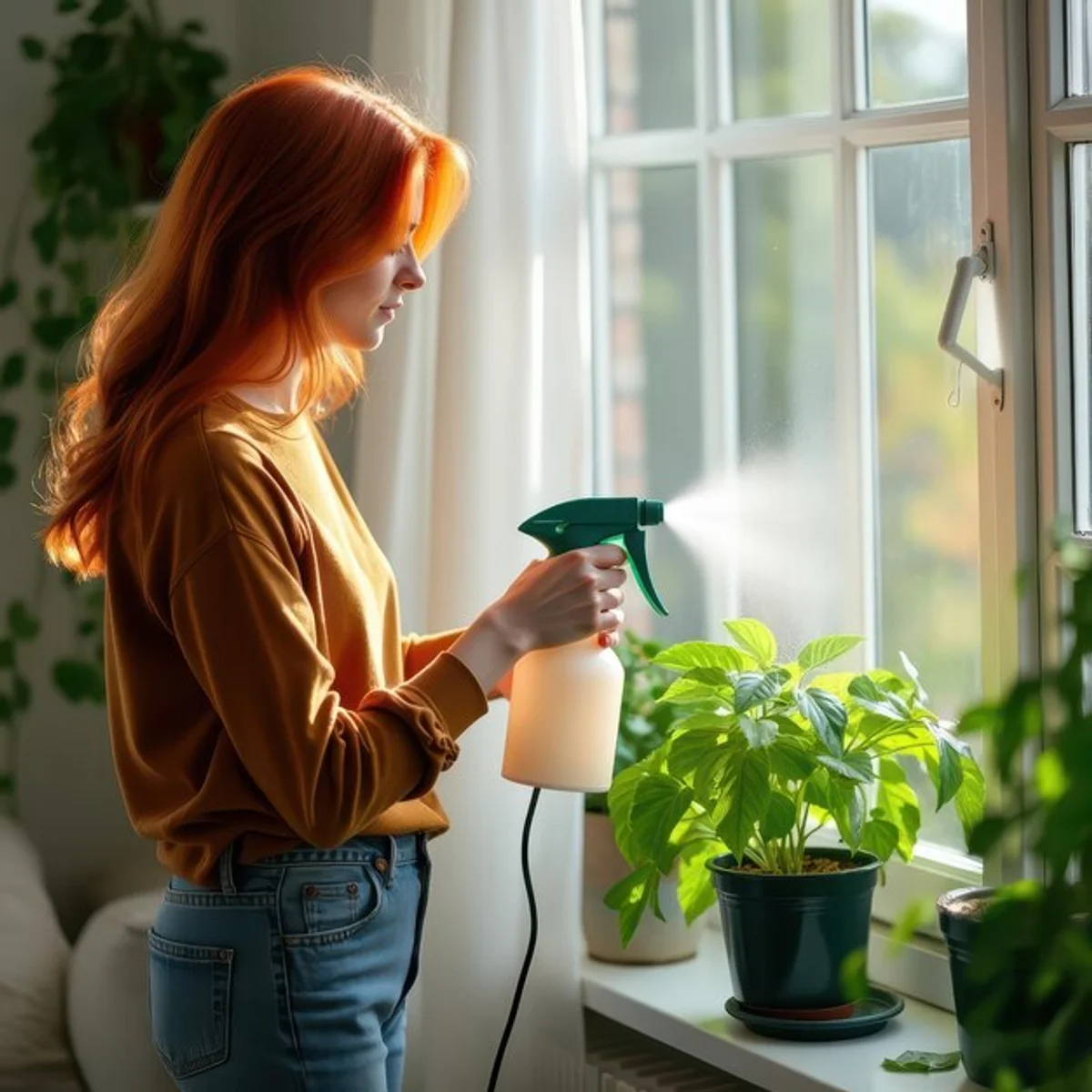 sub-irrigation plant watering method on balcony
