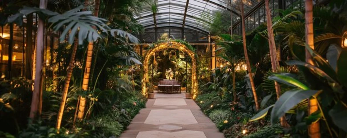 greenhouse with feng shui garden design sunlight