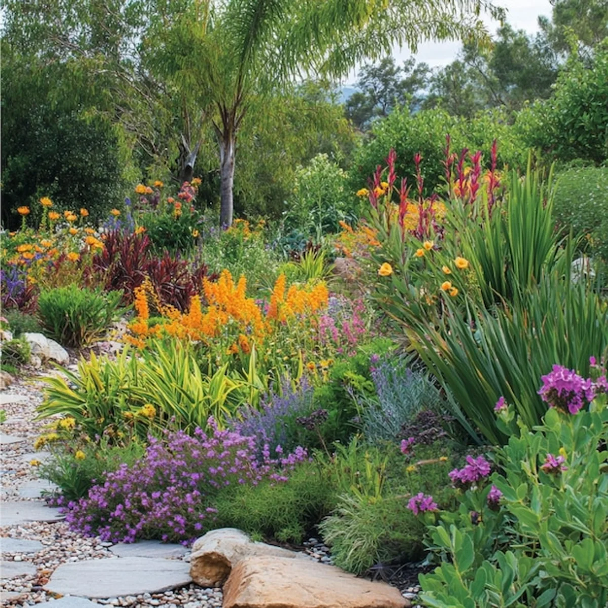german garden drought resistant plants landscape