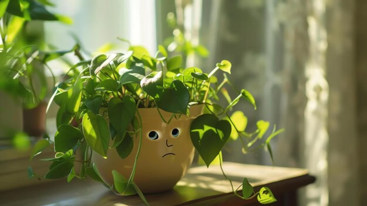 sad houseplant wrong window