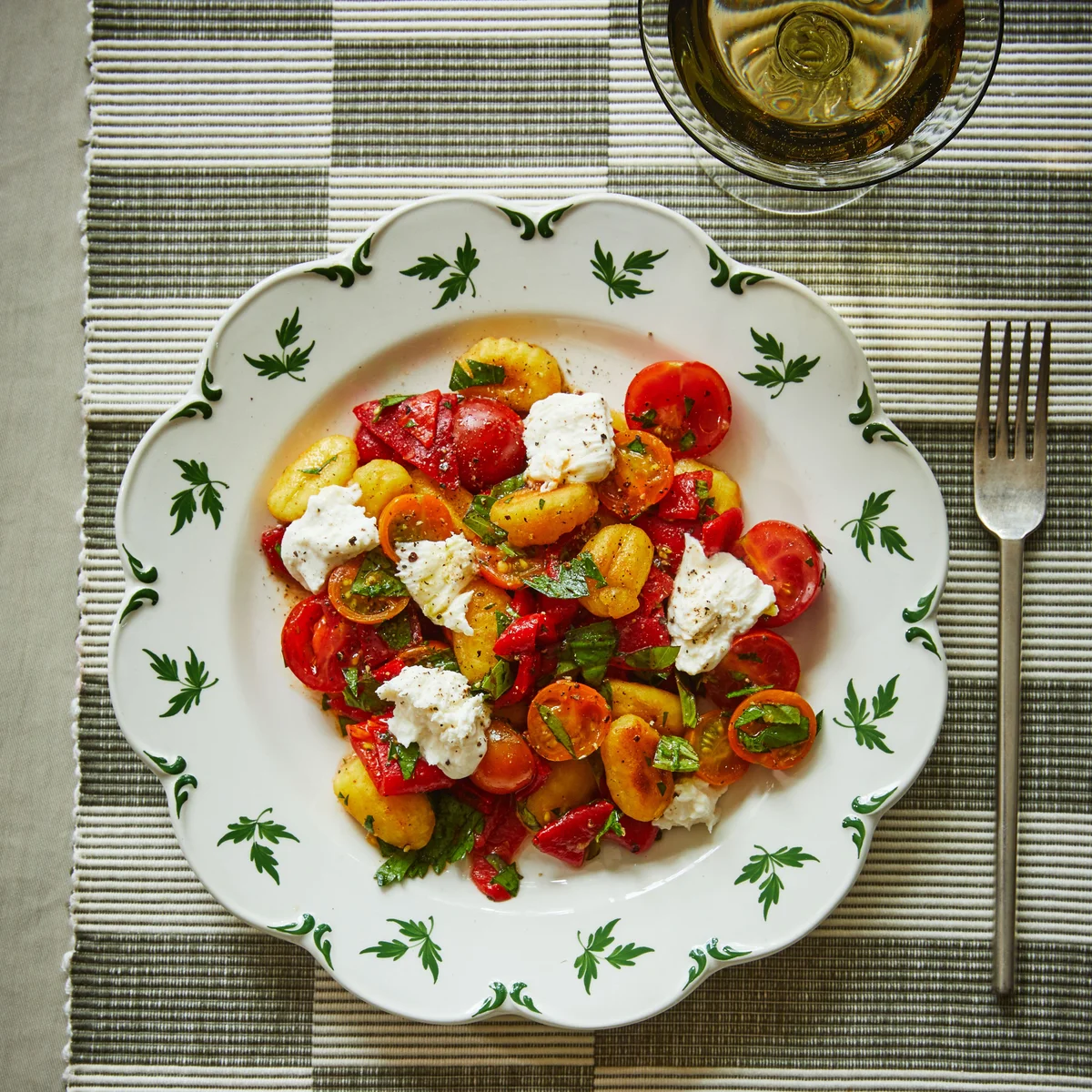 taste test vegetables from garden sample plates summer table