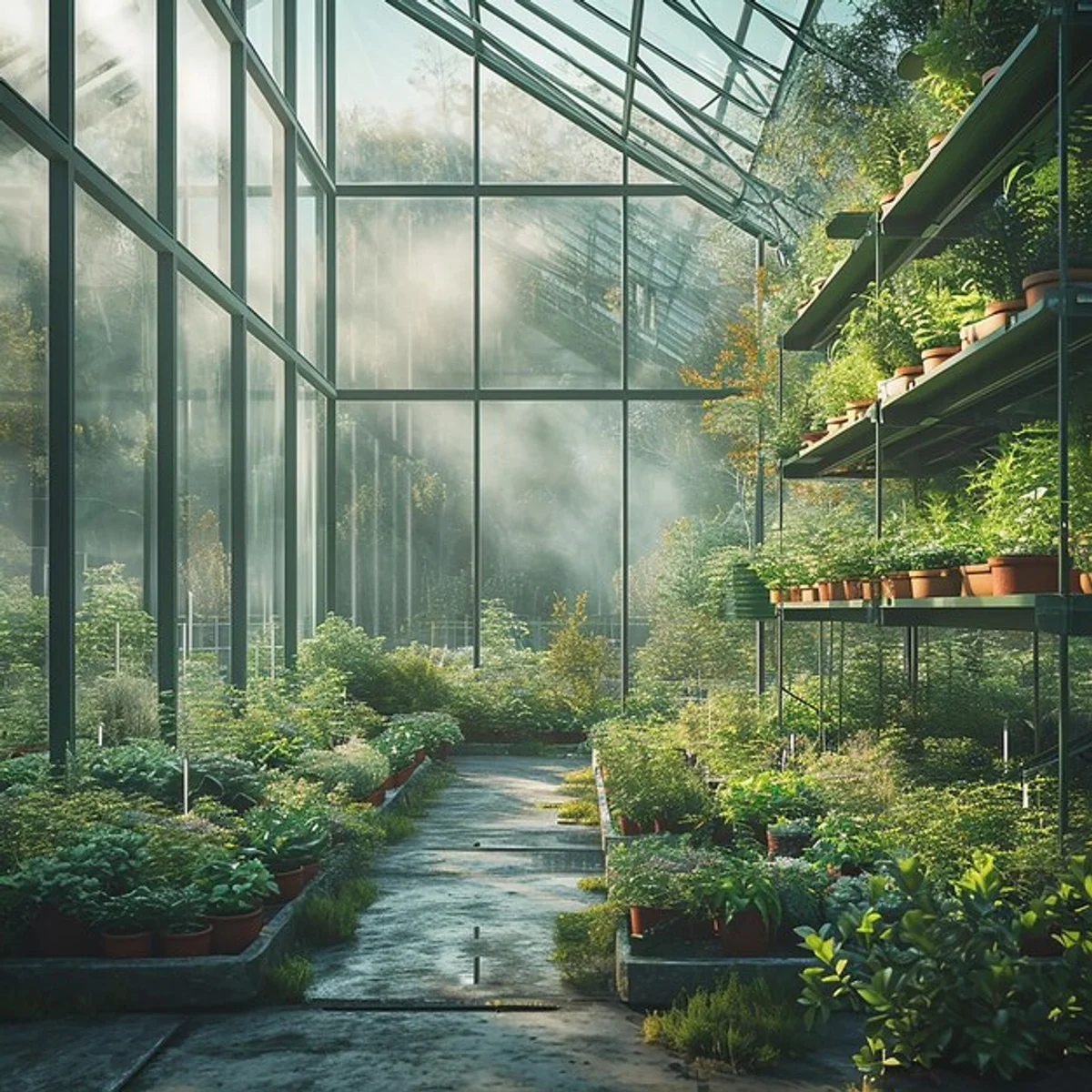 building greenhouse with polycarbonate panels step by step DIY