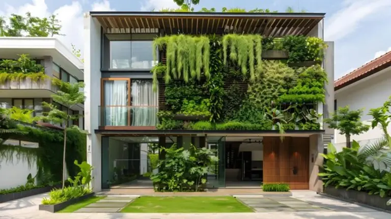 vertical gardening small urban balcony lush
