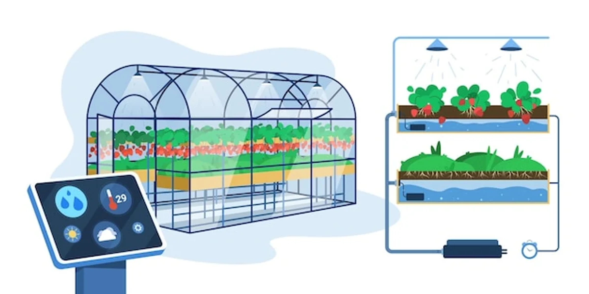 smart greenhouse technology monitoring Germany
