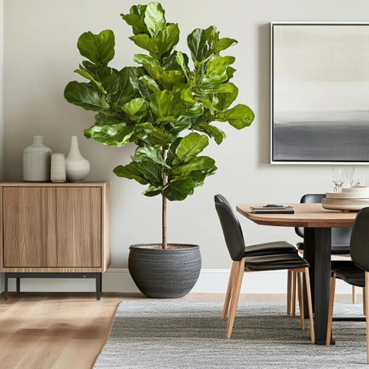indoor ivy feng shui living room modern