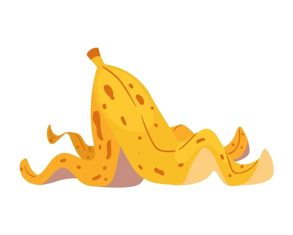 happy indoor plant banana peel treatment