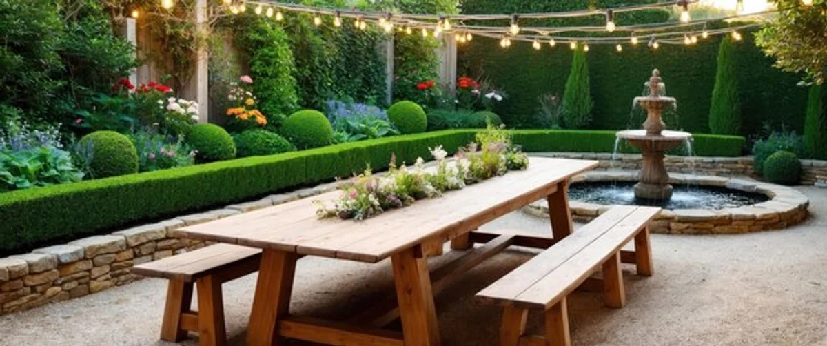 modern artificial grass in contemporary German backyard