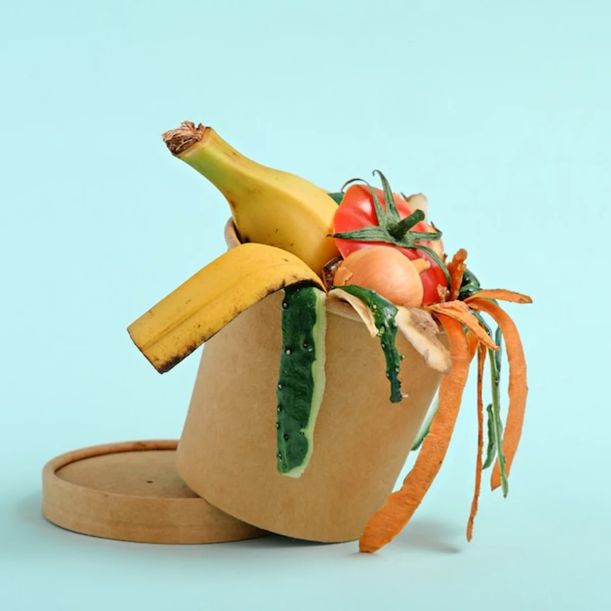 carrots storage with banana peel