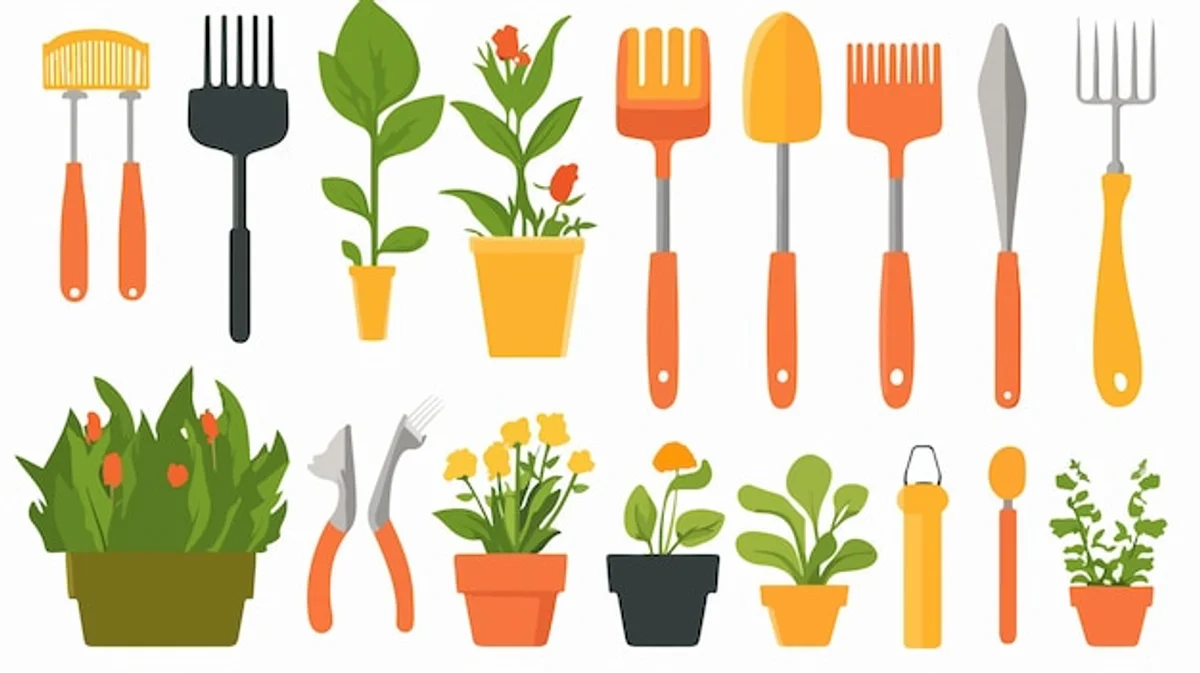 kitchen utensils repurposed as gardening tools creative garden solutions