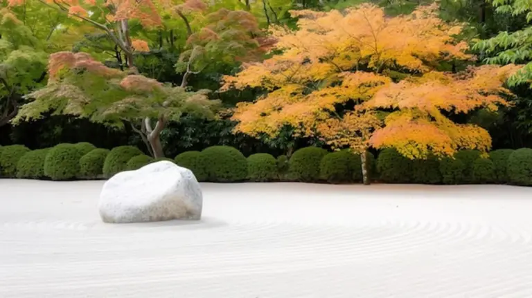 feng shui garden curved lawn aerial harmony