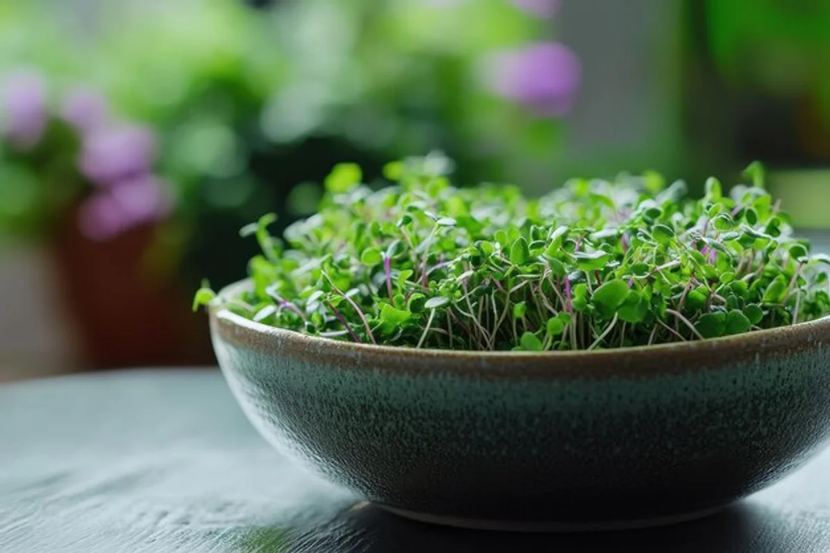 homegrown sprouts kitchen natural light