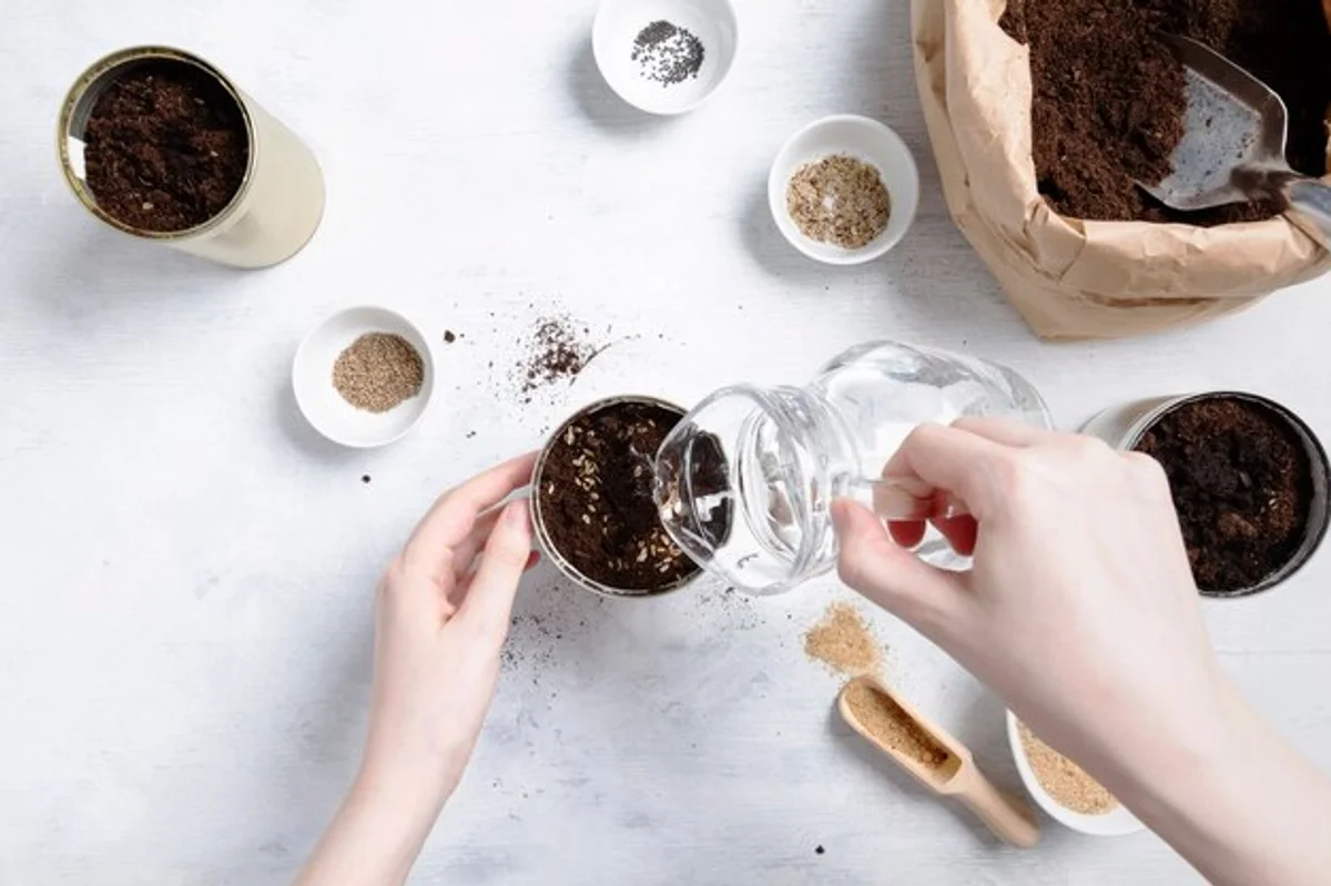 upcycled kitchen waste fertilizer vegetables eco garden