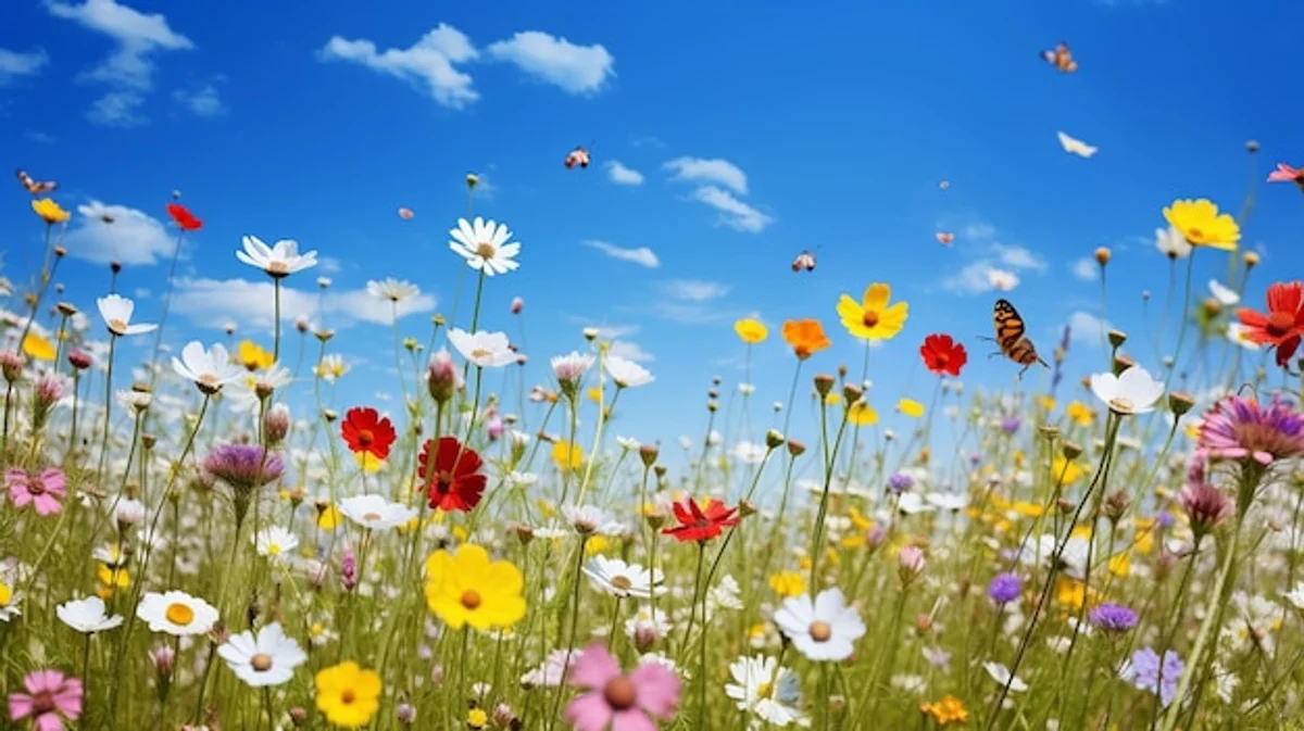 wildflowers garden transformation biodiversity bees butterflies