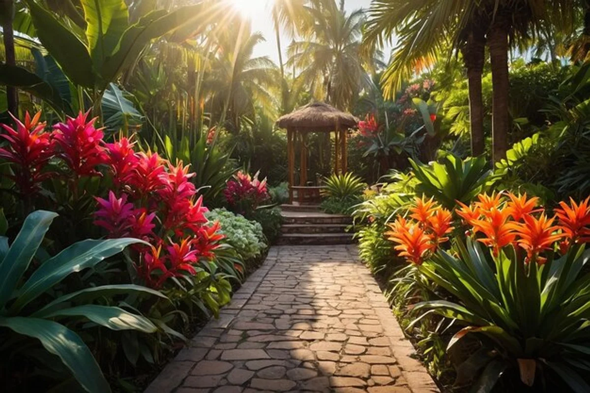 shade garden plants colorful flowers