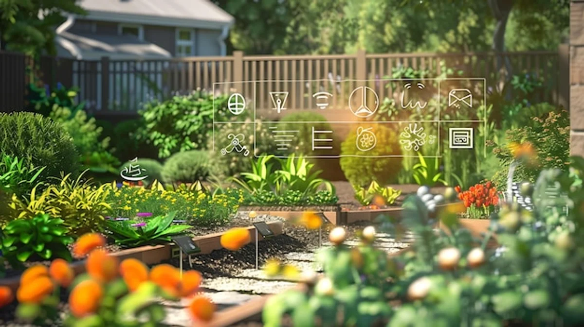 smart garden devices modern backyard technology