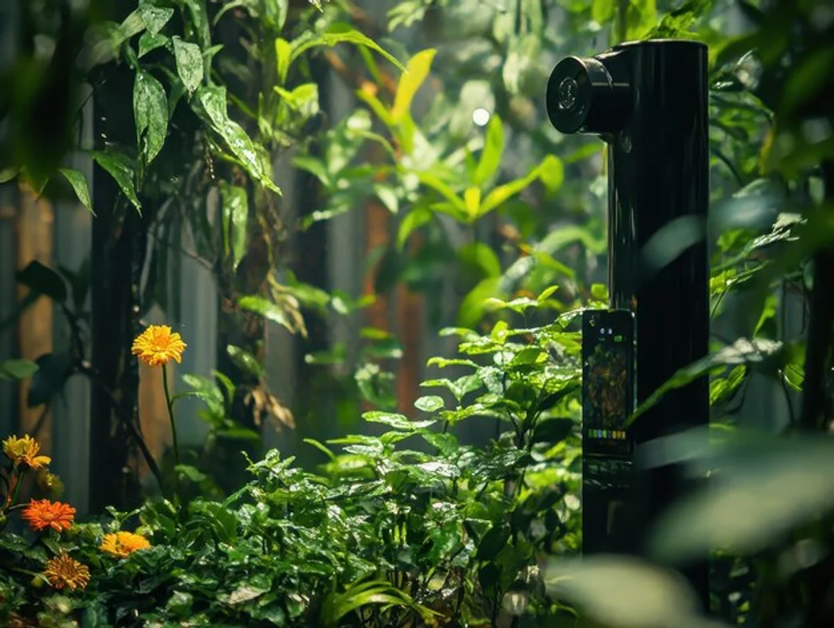 app controlled sprinkler system outdoor garden modern