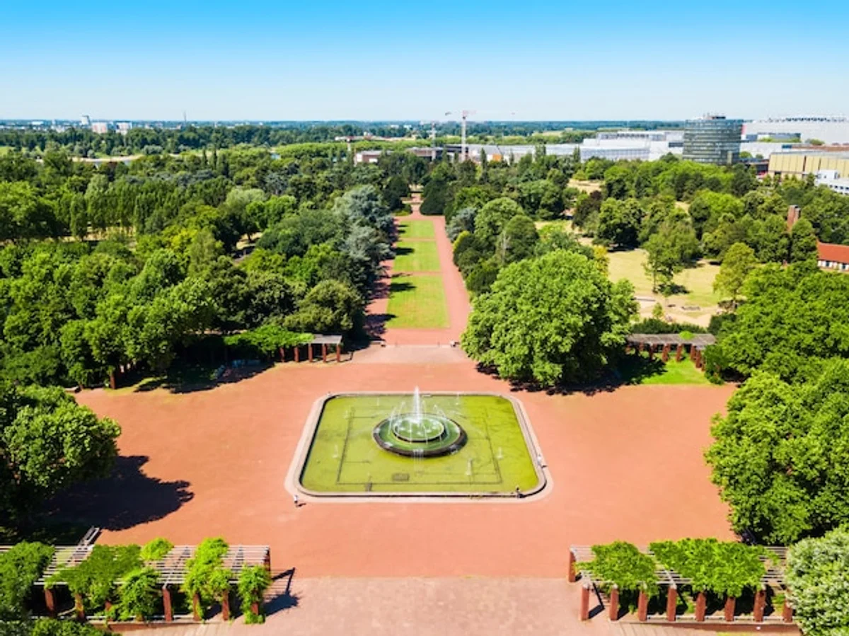 urban ornamental grass garden Germany