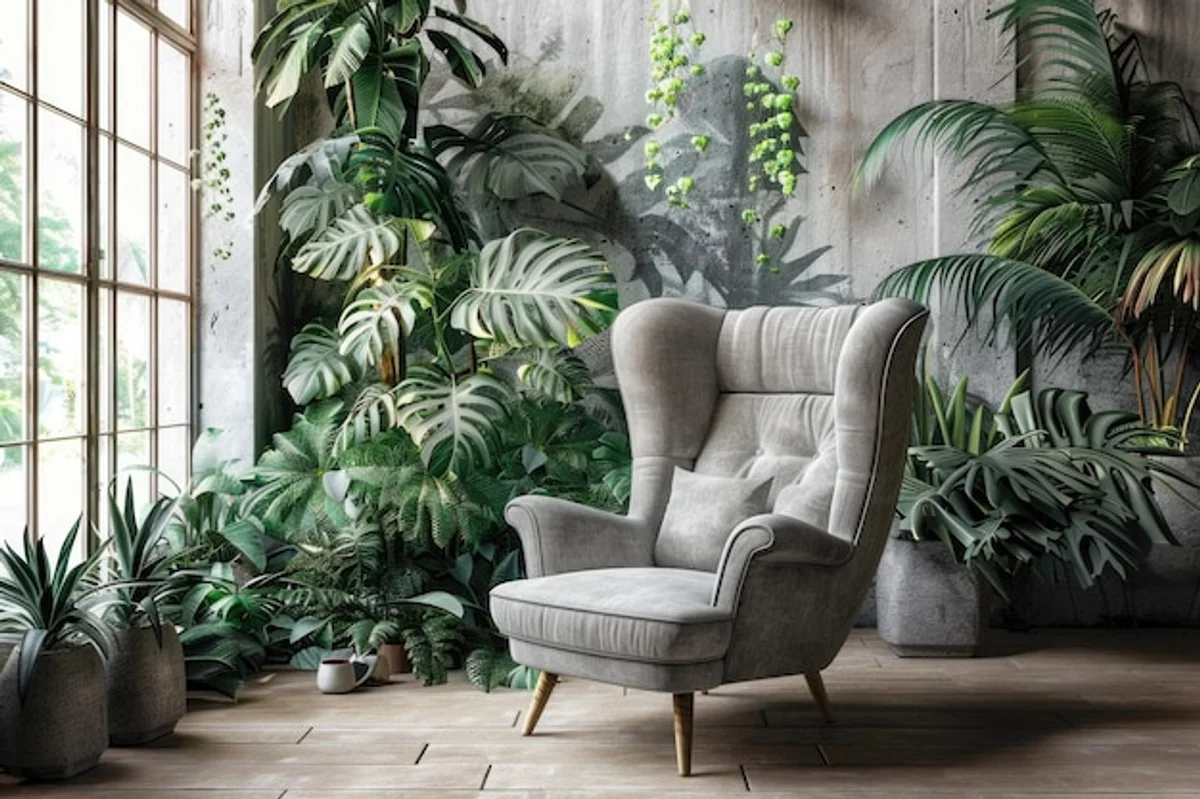 urban jungle monstera window small apartment
