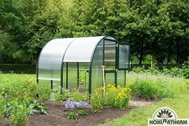 greenhouse comparison polycarbonate glass modern garden germany