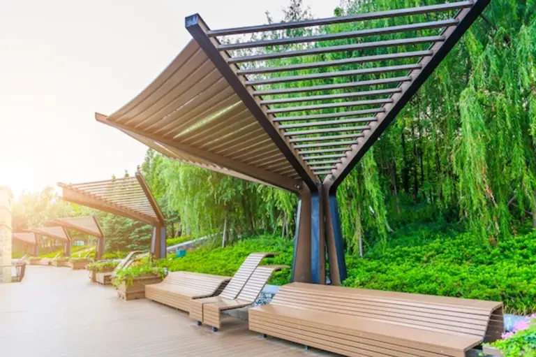 modern backyard shade ideas Germany
