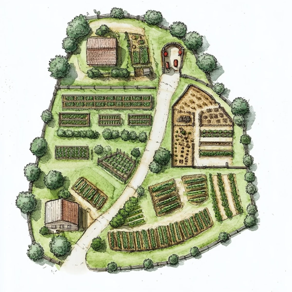 urban vegetable garden crop rotation