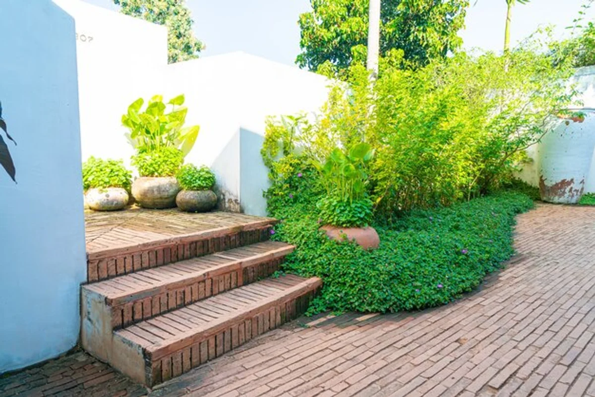 old brick garden path inspiration Germany