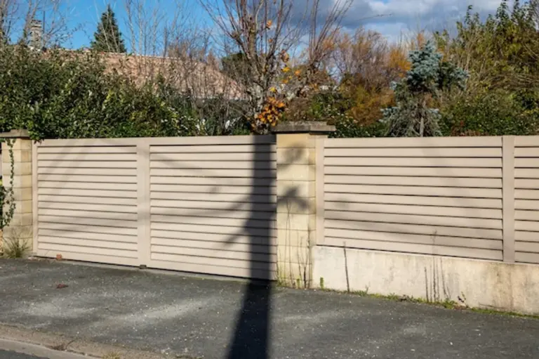 modern stylish garden fence Germany