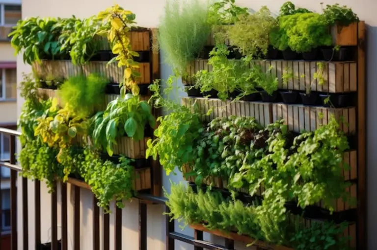 vertical vegetable garden balcony Germany
