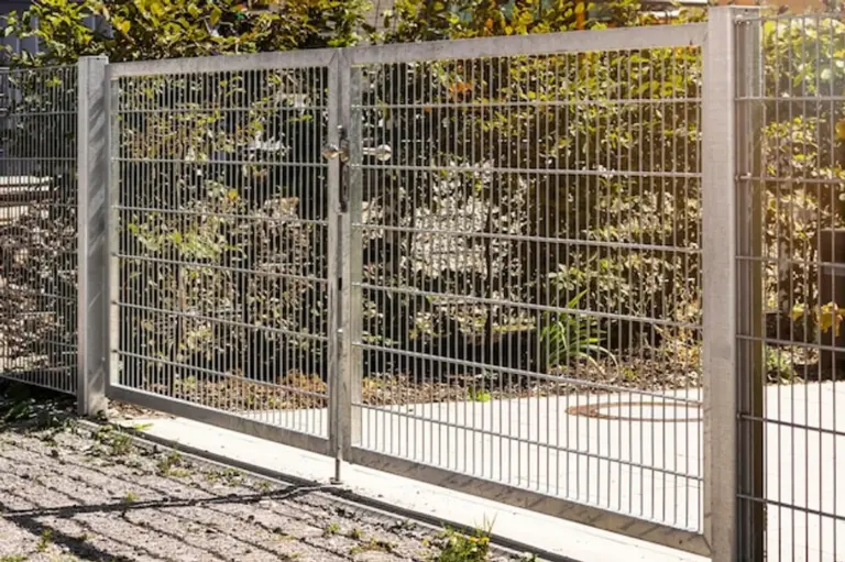 garden fence vs hedge border property germany