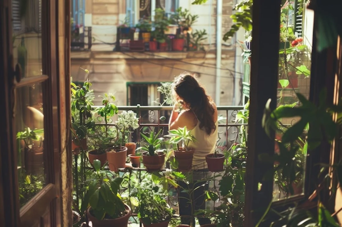 urban balcony vegetable garden Germany