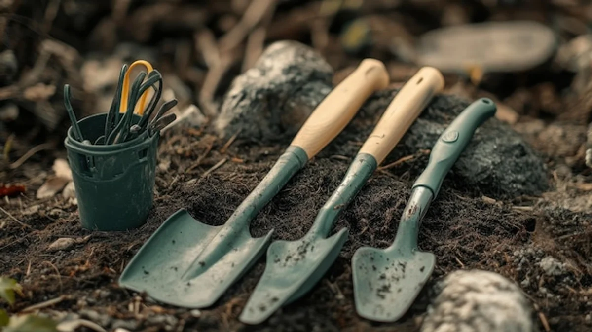 ecological garden tools from recycled plastic