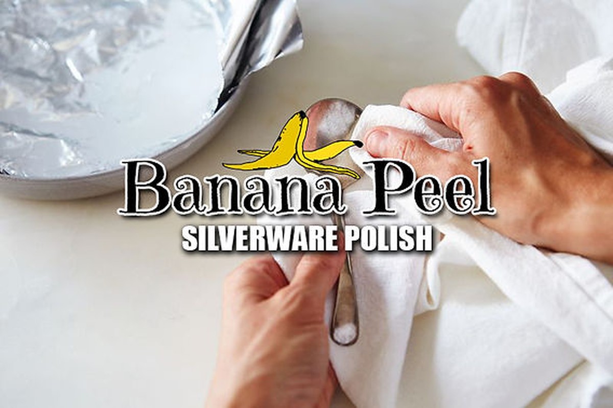 Bananenschale poliert Silberbesteck besser als teure Chemie - image 1