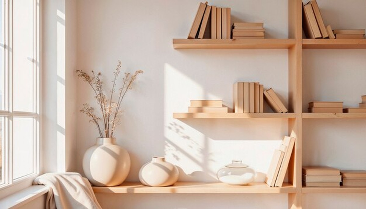 Minimalismus-Trend 2025: Warum leere Regale glücklich machen