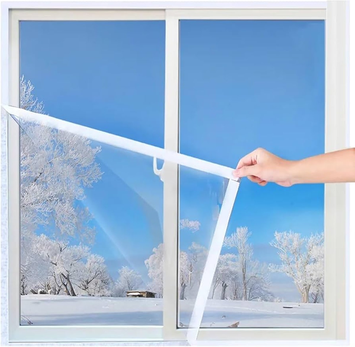 Plastikfolie ums Fenster im Winter? Warum es tatsächlich funktioniert - image 1