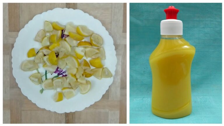 Zitronenschalen in der Spülmaschine: Das natürliche Mittel gegen Kalkflecken