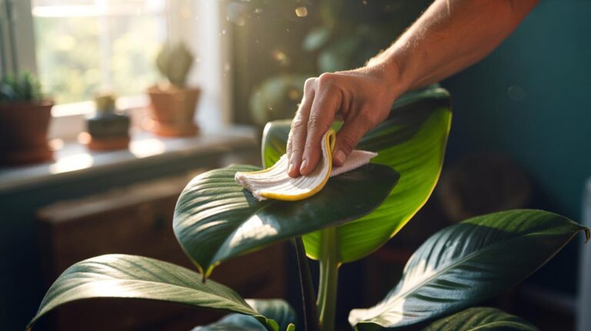 Bananenschale als Blattglanz – Profigärtner verraten dieses Geheimnis - image 2