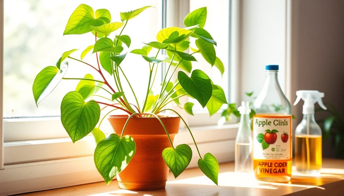 Essig im Gießwasser: Warum deine Zimmerpflanzen plötzlich üppig wachsen - image 1