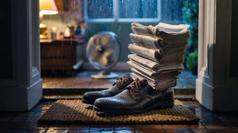 Zeitungspapier statt Luftbefeuchter: Wie es Schimmel verhindert