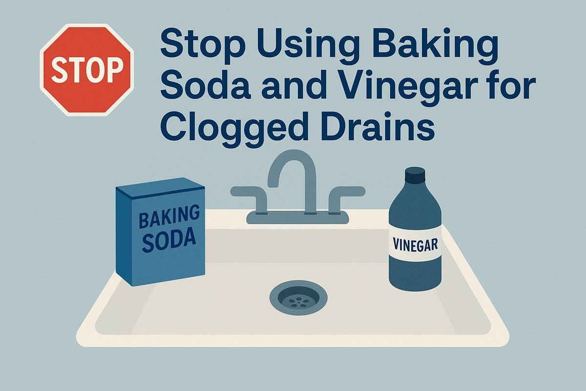 Essig und Backpulver im Abfluss: Warum Klempner das jeden Monat machen - image 2