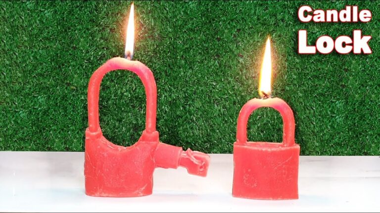 Kerzenwachs im Schloss: Der Winter-Hack, den Schlosser kennen