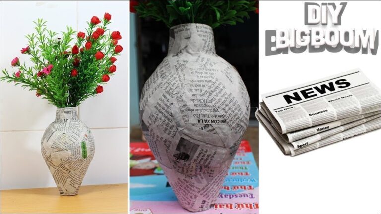 Zeitungspapier in die Blumenvase: Der Trick gegen braune Stängel